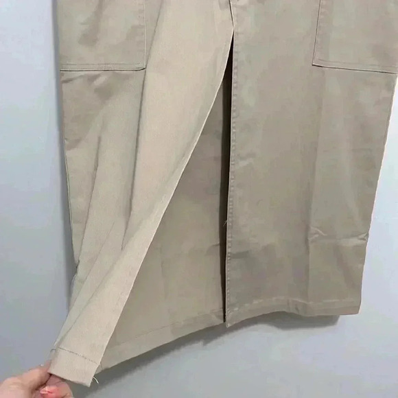 BNWT Jason Xiang Cargo maxi skirt size  M but first more larger - Picture 3 of 4